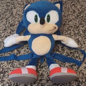 Sonic The Hedgehog Backpack Plush